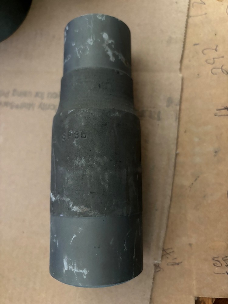 2" x 11/2” Black Swage Nipple plain both ends Schedule 80