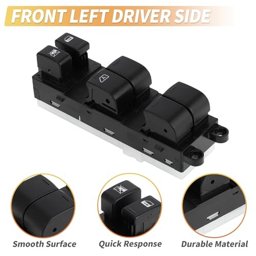 Front Left Driver Side Power Window Switch for Nissan Sentra 2007-2012 for