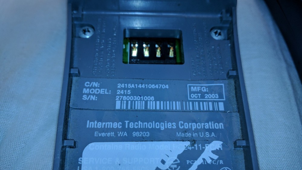 Intermec 2415A1441064704 Handheld Computer Barcode Scanner 2415 T2415 AS IS