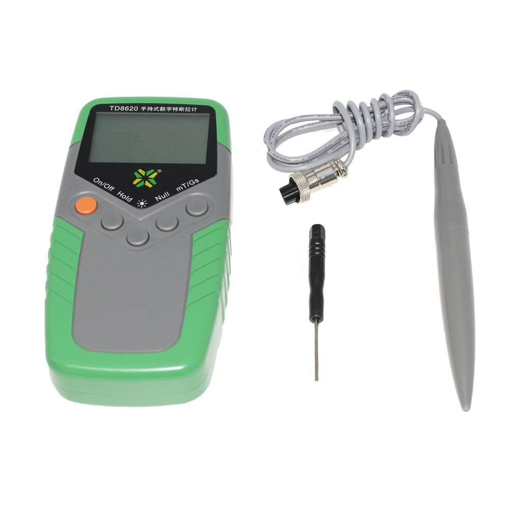 Gauss Meter Handheld Tesla Meter Permanent Magnet Teslameter 5% Accuracy