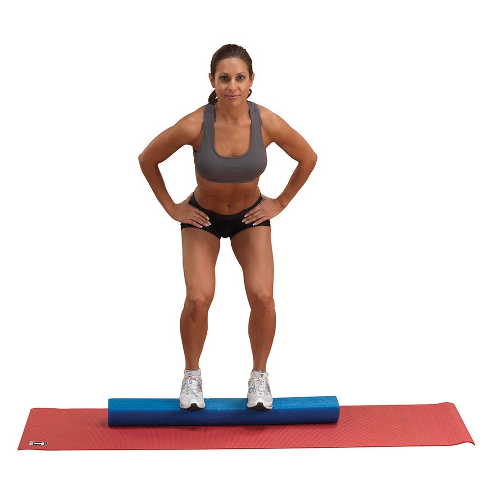 Body-Solid Tools 36 inch Foam Roller Half Round