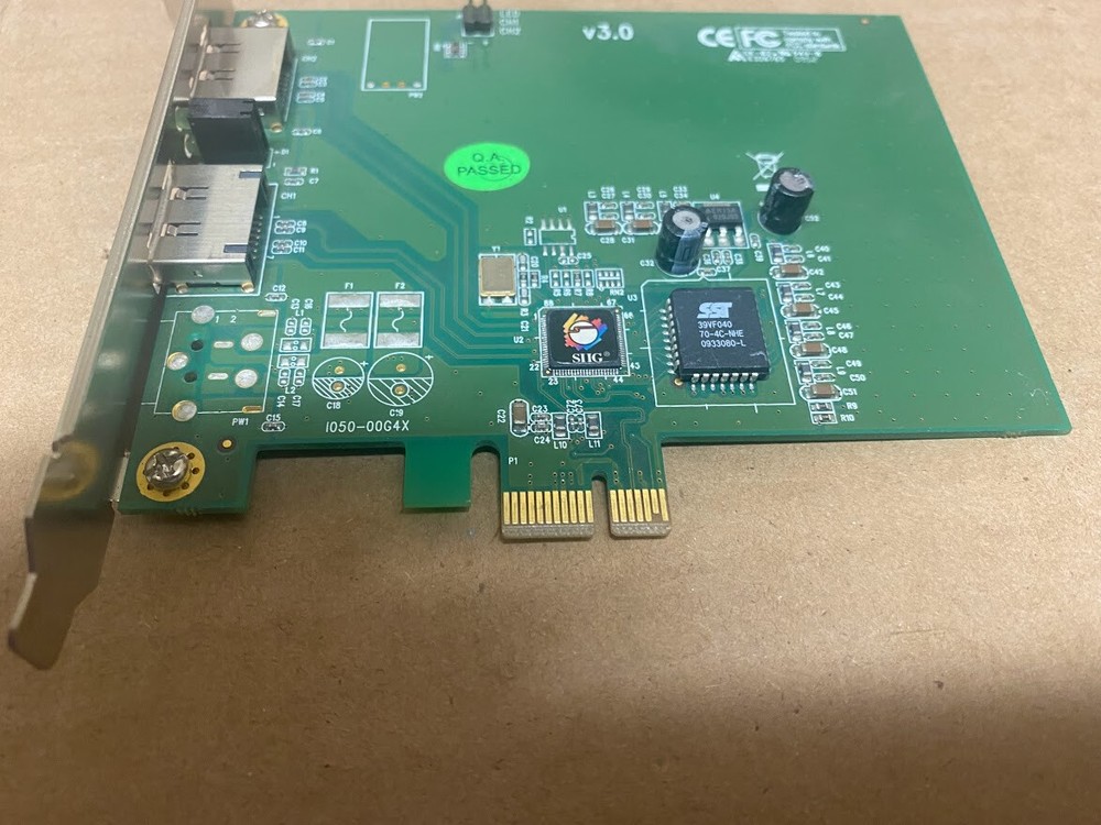 SIIG SC-SAE412-S3 2-Port PCI E Controller Adapter