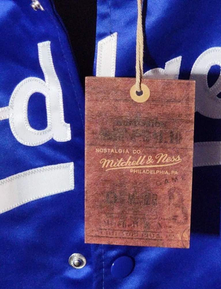 LOS ANGELES DODGERS M/N THROWBACK SATIN JACKET VARIOUS SIZES AVAILABLE