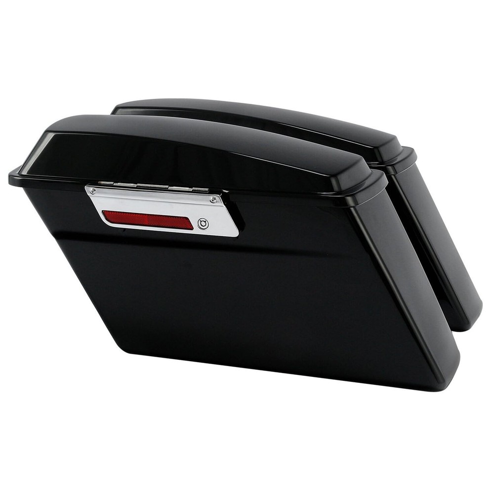 Black Hard Saddlebags Conversion Bracket ABS Plastic BHSCBFFHHS8