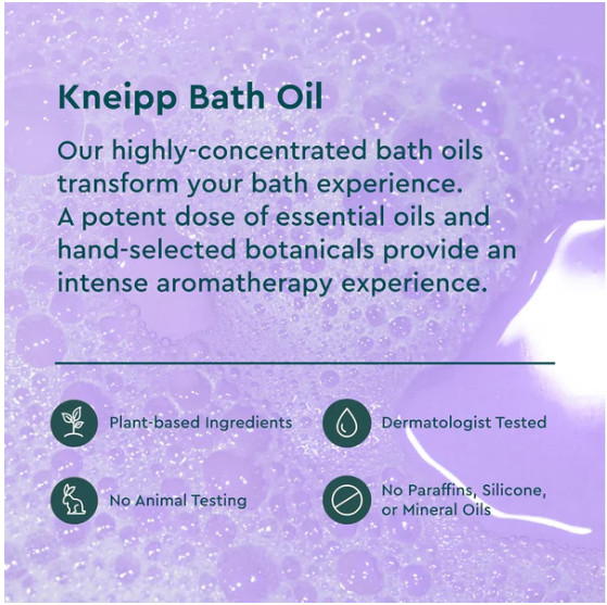 Kneipp Bath Oil, Relaxing Lavender, 0.67 fl. oz