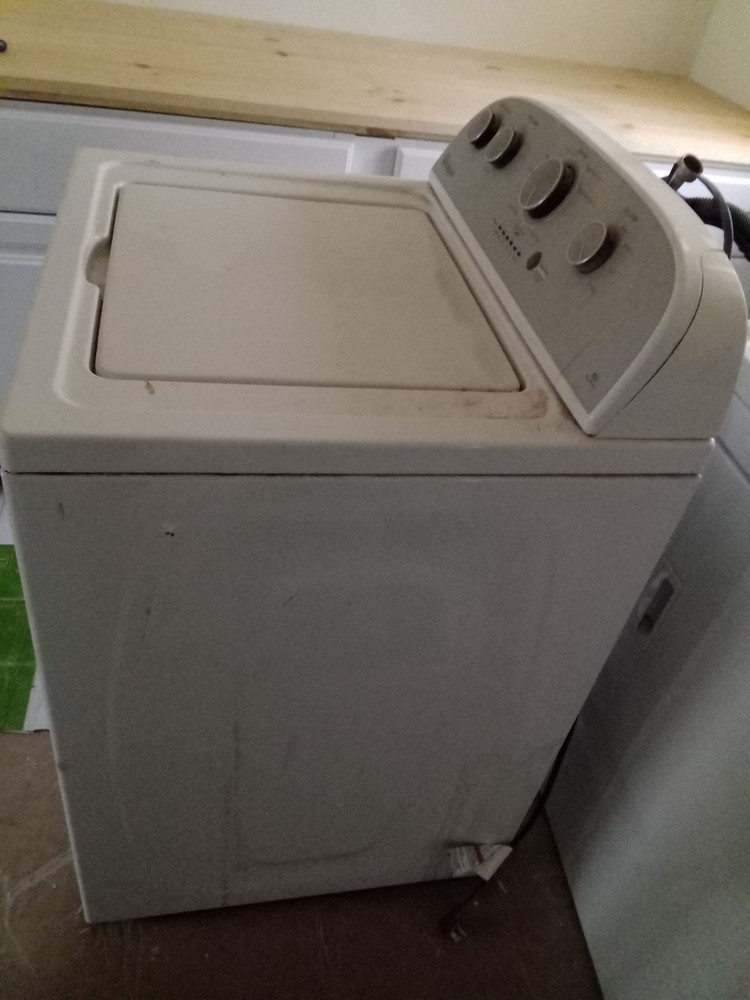 Whirlpool Top-Loading Washing Machine White Electric Quick Wash