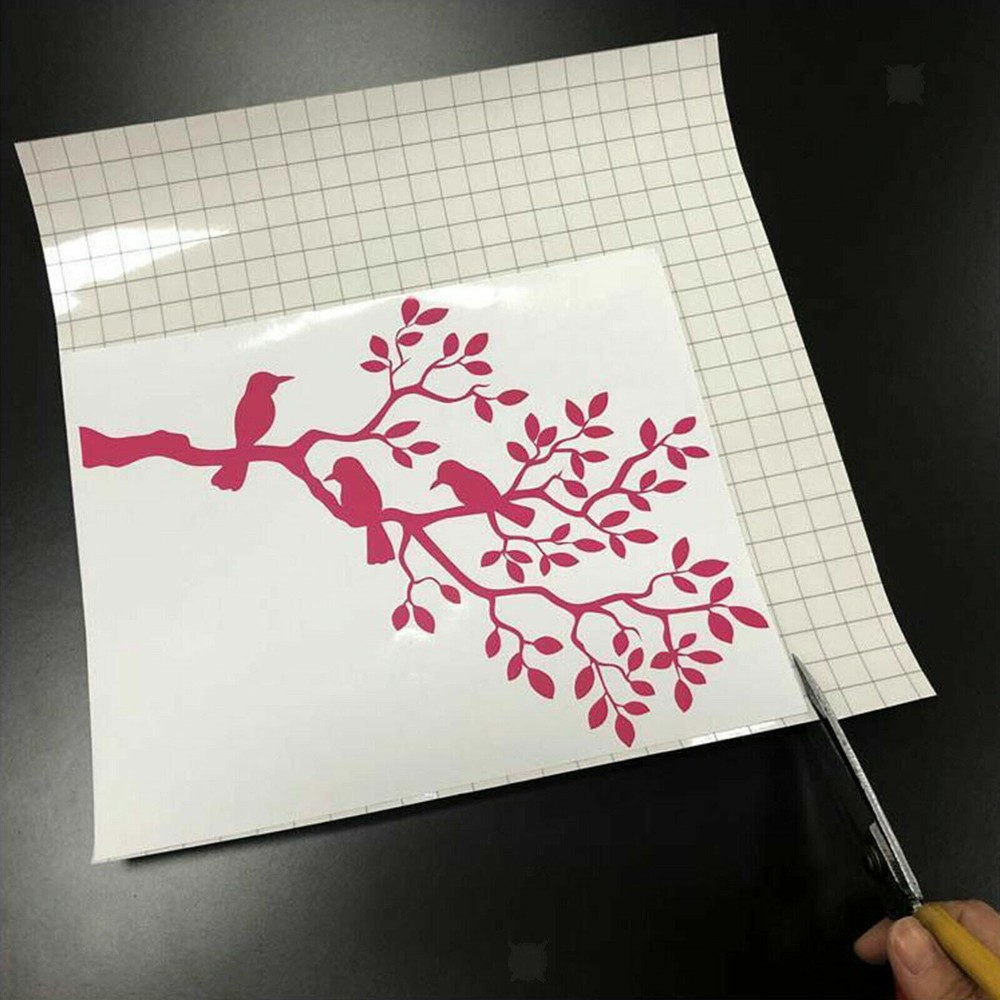 PSV Application transfer Tape clear-lined grid - Adhesive craft vinyl