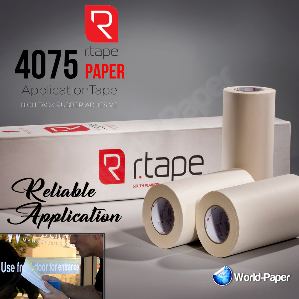 RTape ApliTape 4075 Medium-High  Application transfer Tape PSV  24"x100yd