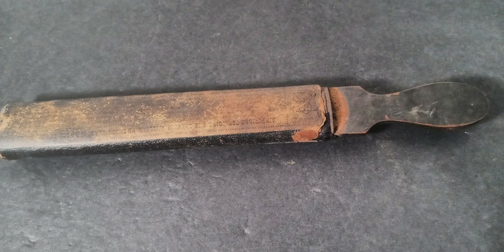 ANTIQUE VINTAGE EMERSON IMPROVED ELASTIC RAZOR STRAP STROP