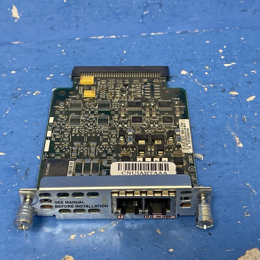 CISCO VIC2-2FX0 2 Port Voice Interface Card Module
