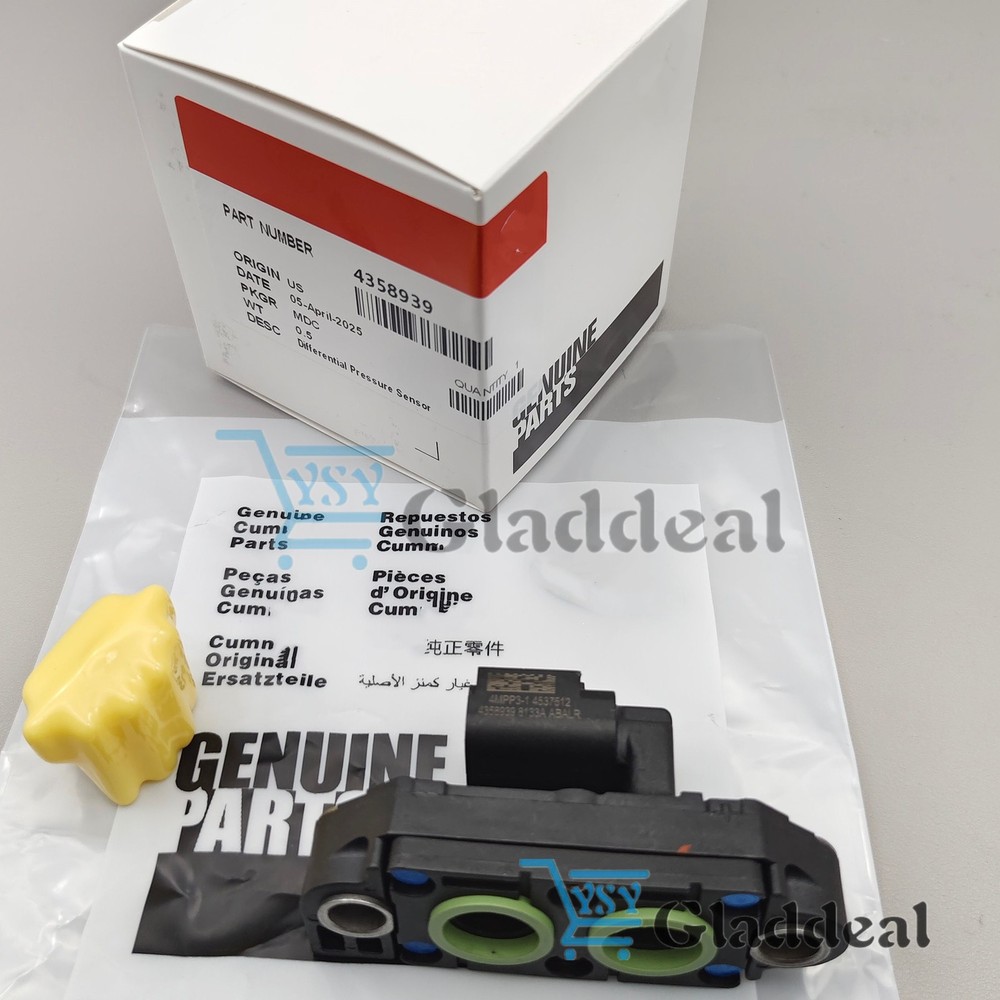 For Cummins ISX EGR Differential Pressure Sensor 4358939