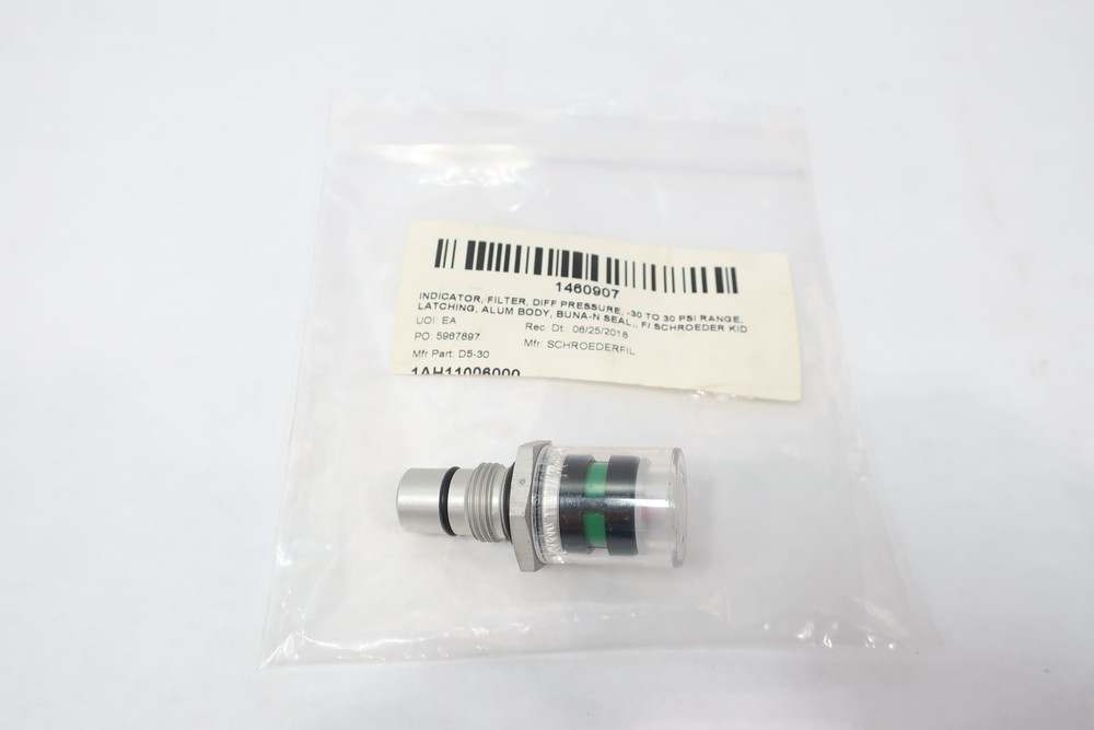 Schroeder D5-30 Visual Dirt Alarm Indicator Orange Pop-up