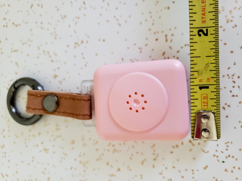 LE Sircut PA01 Multi Function Emergency Personal Alarm Pink Rose /LED Flashlight