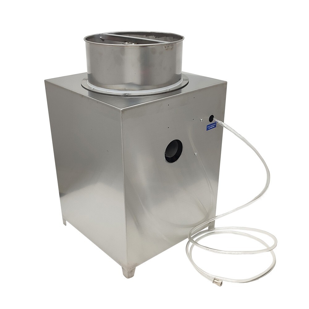 Pneumatic Garlic Peeling Machine Commercial Garlic Process Time Control 25kg/h