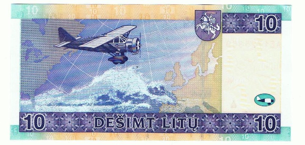 !!! TEST !!! Lithuania - 10 Litu 2007 P#68 UNC!