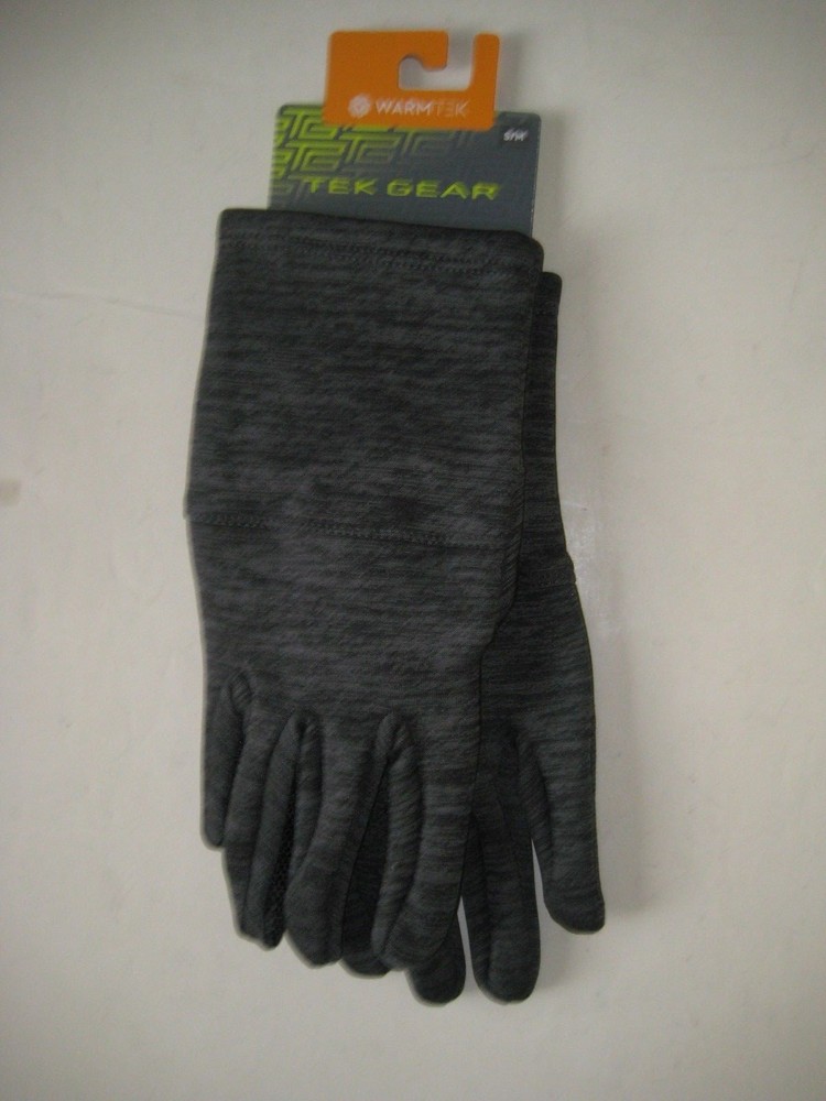 TEK GEAR S/M WARM TEK STRETCH GLOVES TOUCH SCREEN COMPATIBLE $28