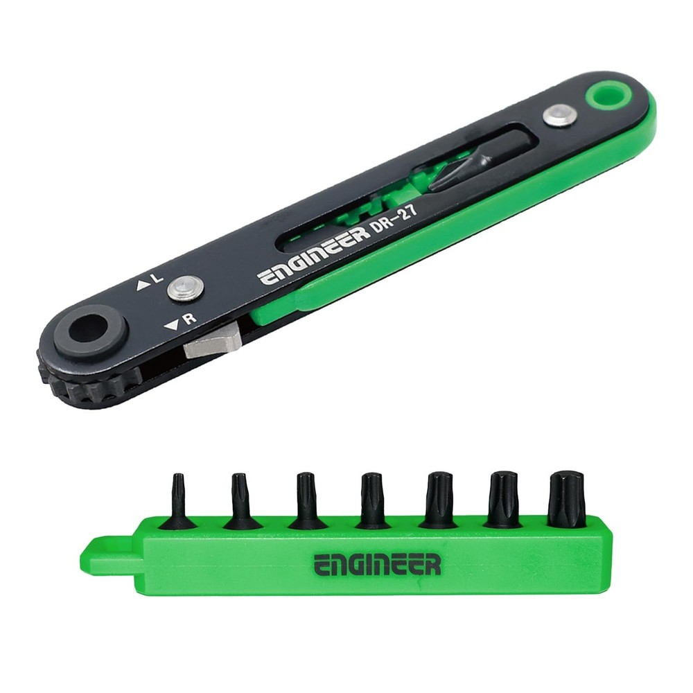 ENGINEER DR-273 Ultra Thin Ratchet Torx Bit Set 103mm