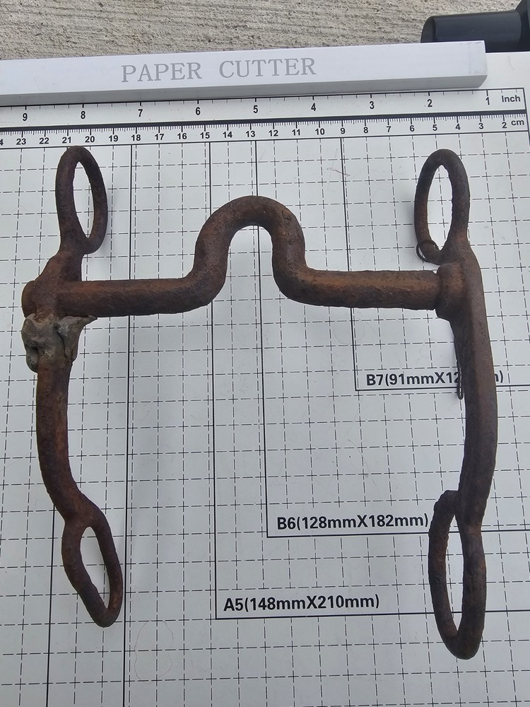 Antique horse bit
