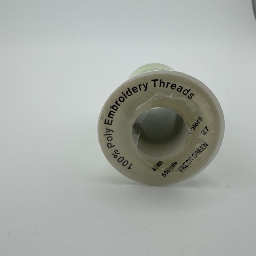 Embroidery Machine Polyester Thread 7 Rolls Assorted Colors 550yds