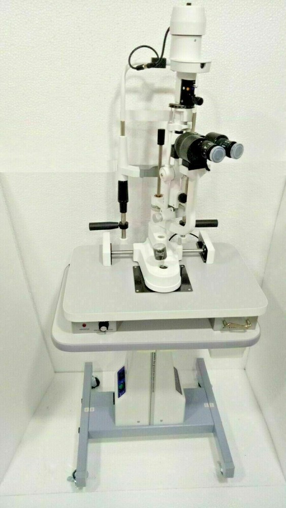 Slit Lamp 5 Stepper With Applanation Tonometer Beam Spiltter & Camera