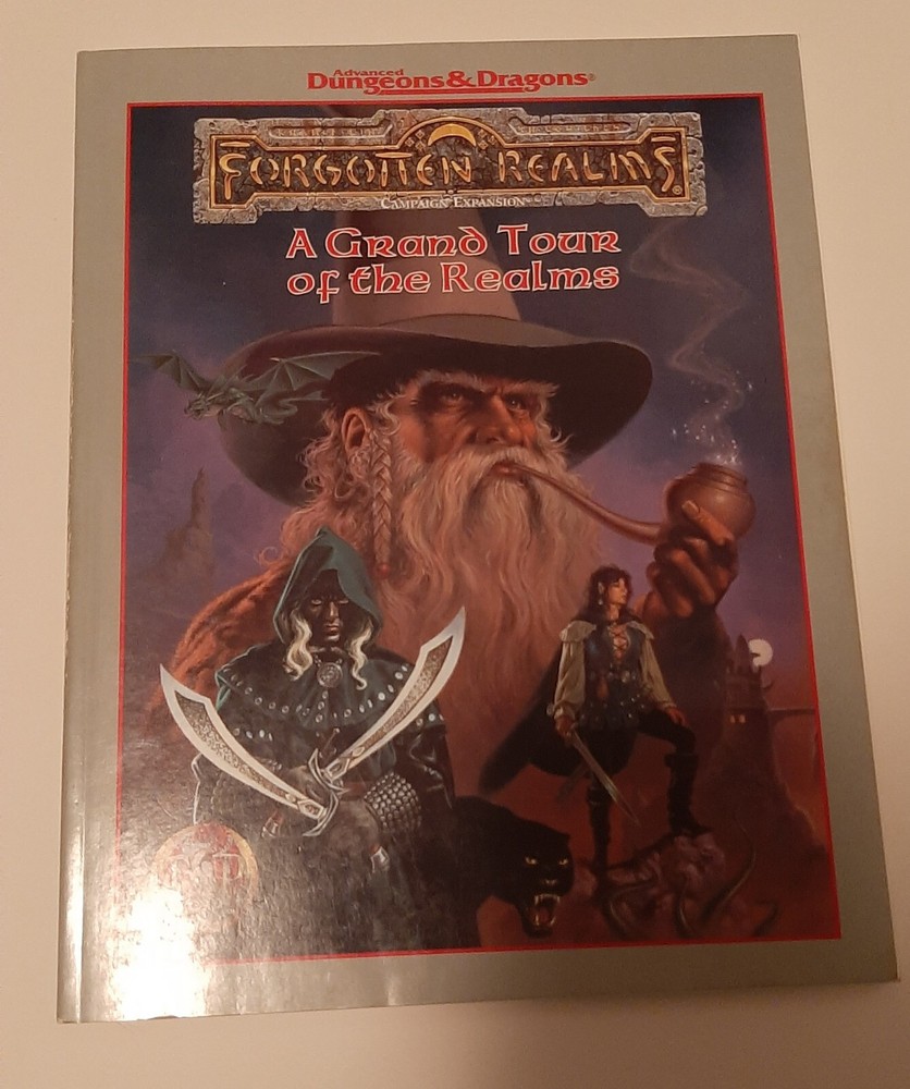 TSR AD&D 2e Dungeons & Dragons Forgotten Realms Campaign Setting Boxed Set