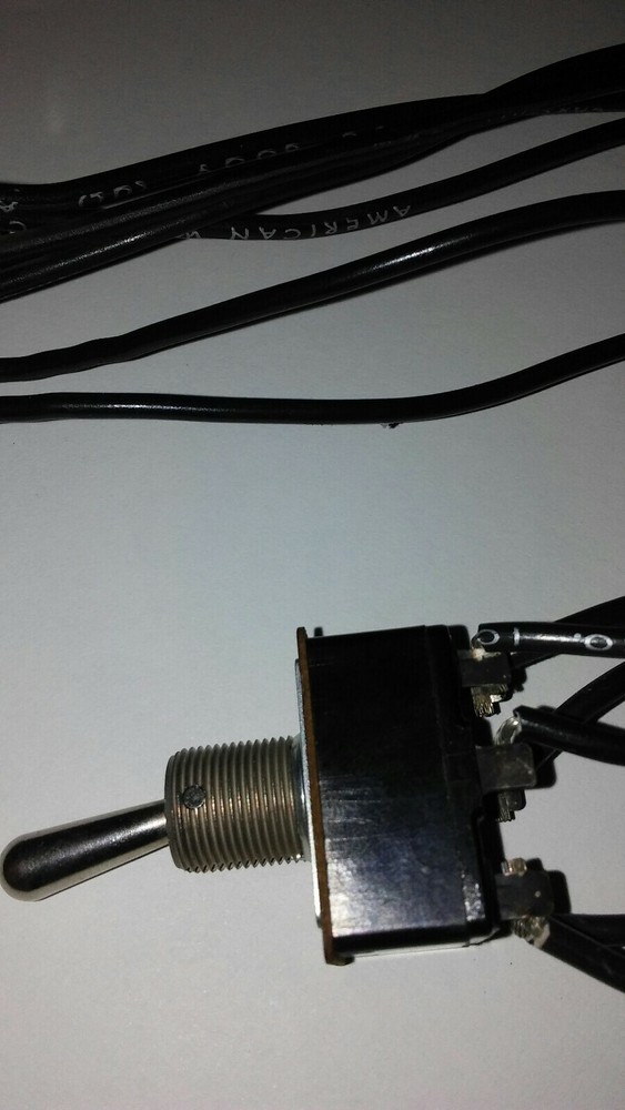 2 Arcade / Pinball Game On/Off Toggle Power Switch - Double Pole Single Throw