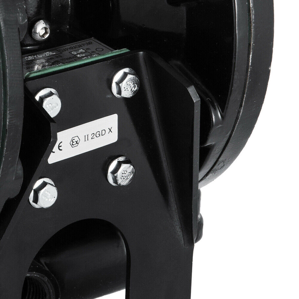 Air-Operated Waste Oil Transfer Pump 35Gpm Pneumatic Dual Diaphragm Pump 120PSI