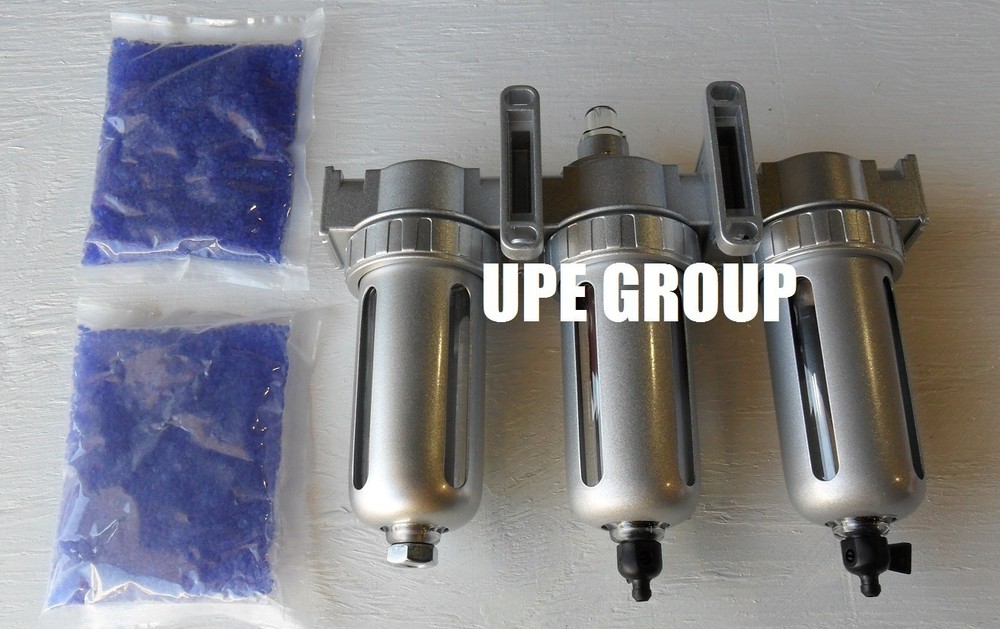3/8" COMPRESSED AIR INLINE PARTICULATE FILTER / DESICCANT DRYER / COALESCING