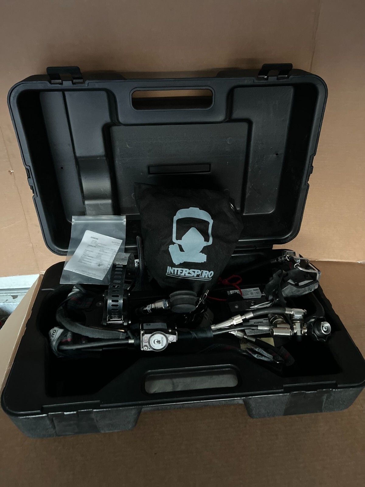 Interspiro CBRN SCBA Set w/ original case [ CYLINDER NOT INCLUDED ]