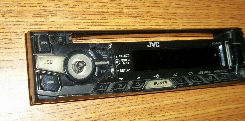 JVC KD-R460 FACEPLATE ONLY UNTESTED