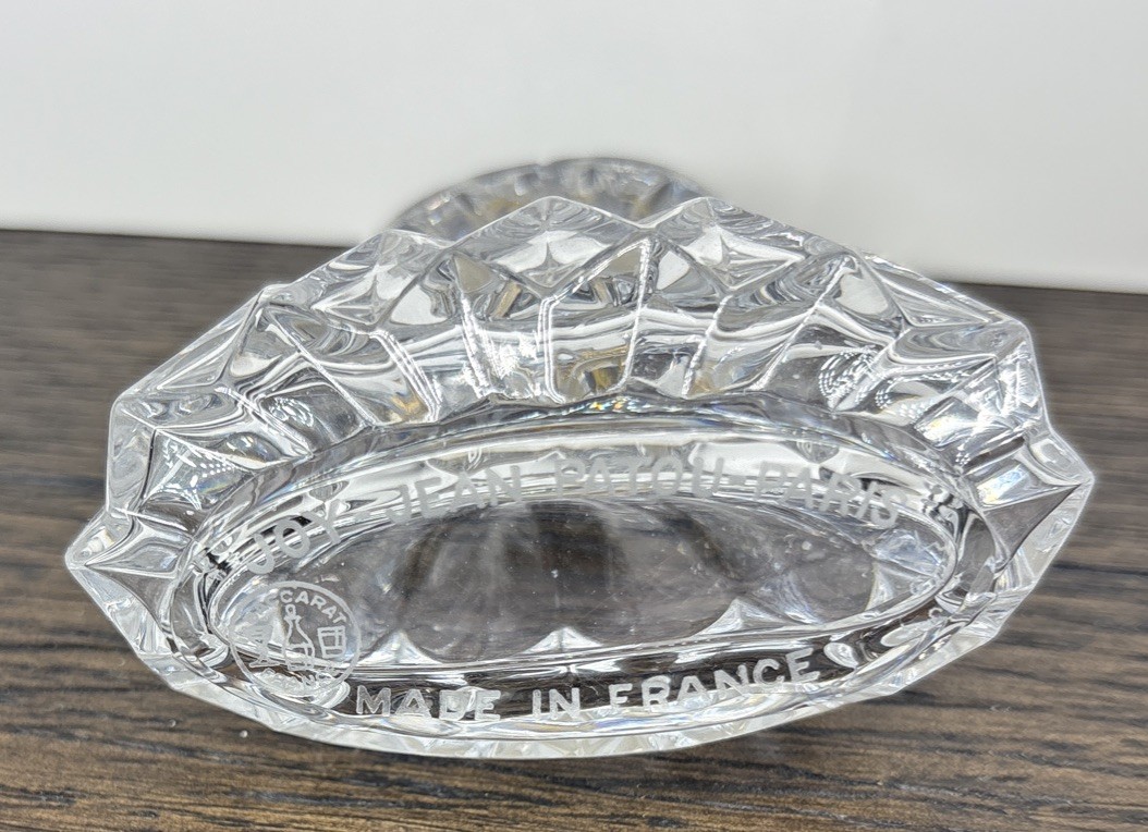 VINTAGE JOY by JEAN PATOU PARFUME 1.0 OZ / 30 ML BACCARAT Crystal Bottle Empty