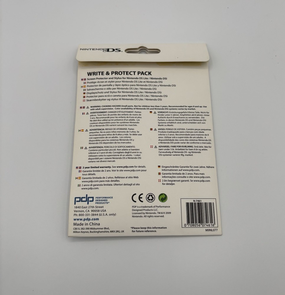 Vintage Nintendo DS-Write & Protect Pack-NEW