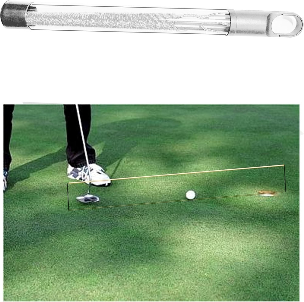 Golf Putting String Guide Line - 10 ft, Alignment Training Aid, Master Straig...