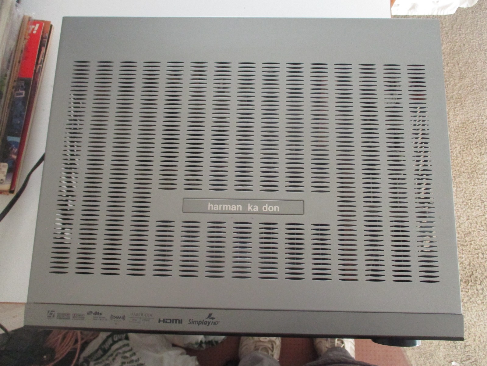 Harman Kardon AVR 247 7.1 Channel HDMI Home Theater Receiver; No Remote