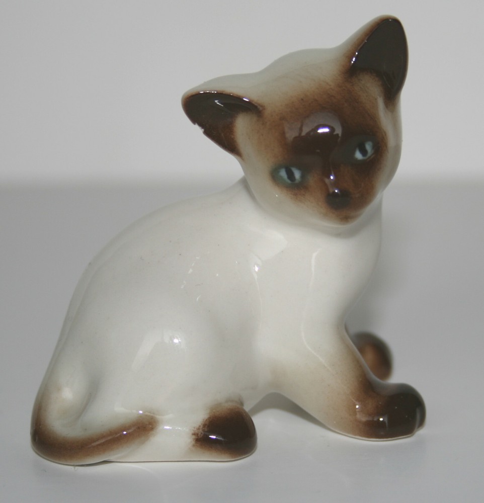 Lomonosov PORCELAIN Figurine CAT NICE@