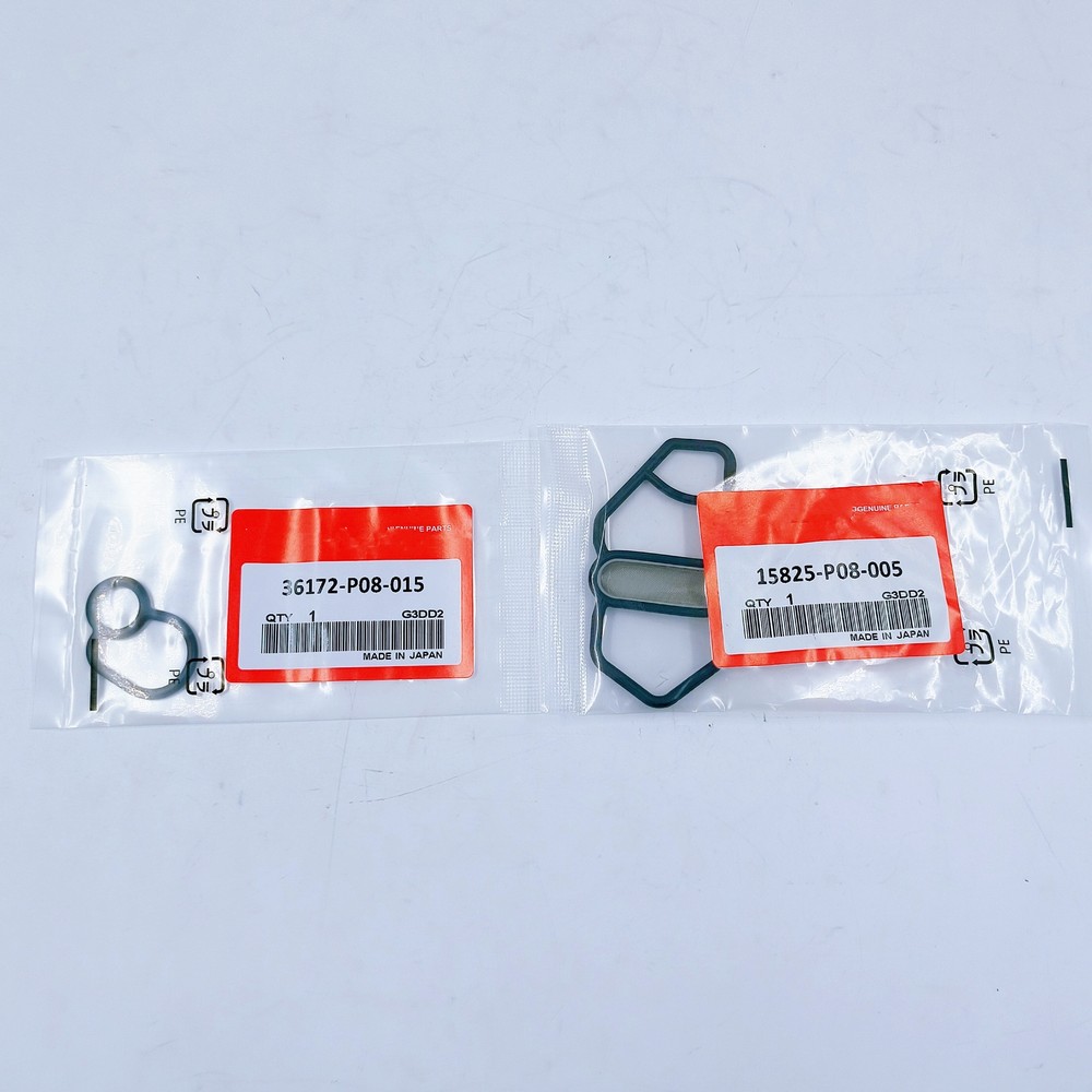 FOR HONDA Si B16A2 GSR B18C1 Type R B18C5 DC Upper & Lower VTEC Solenoid Gaskets