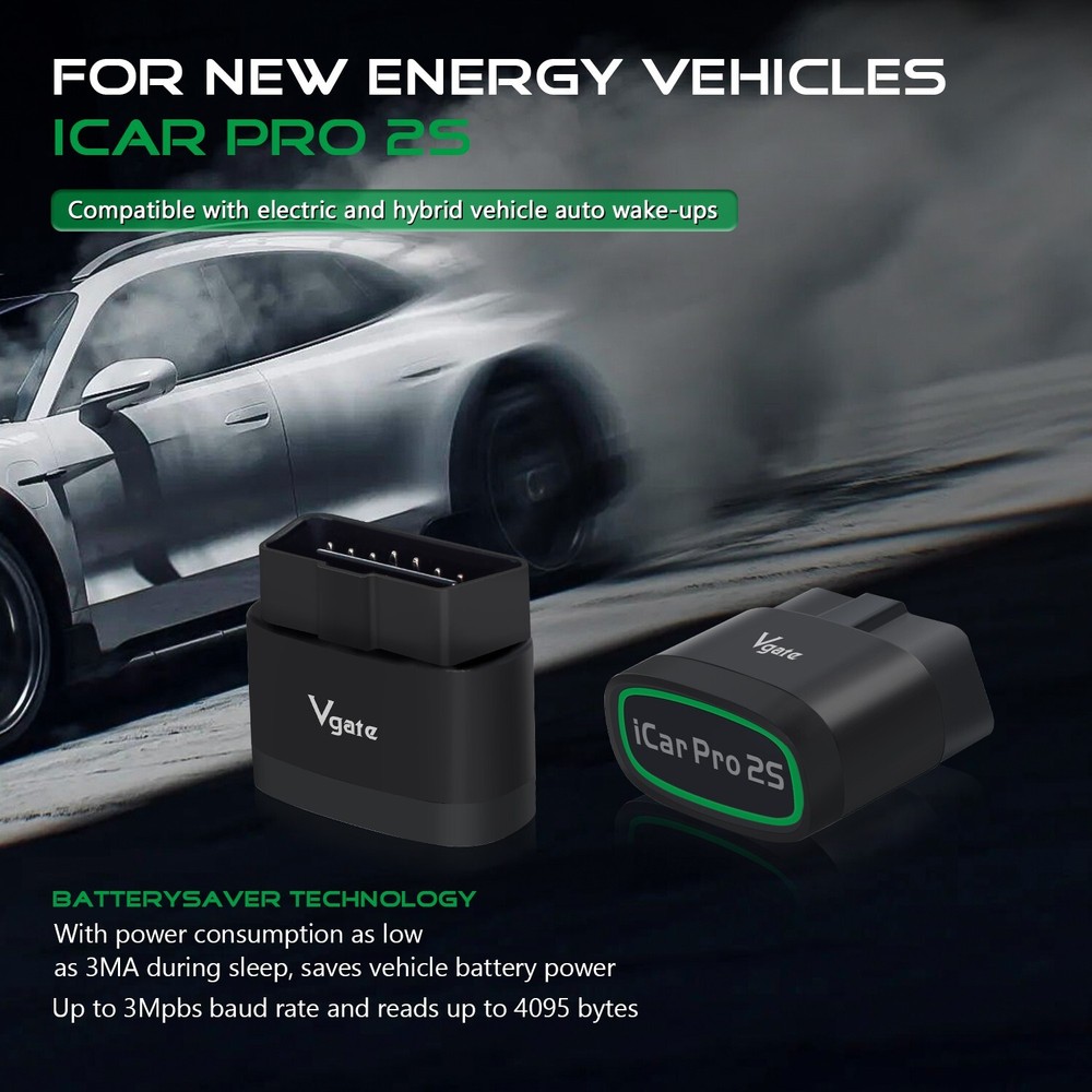 Vgate iCar Pro 2S ELM327 Bluetooth 4.0 for Android/IOS/PC OBD2 Diagnostic Tool