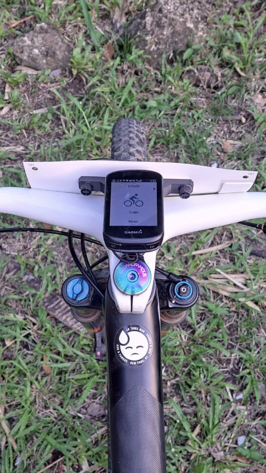 Race Number Holder For Garmin Mount MTB Enduro (Modular Version)