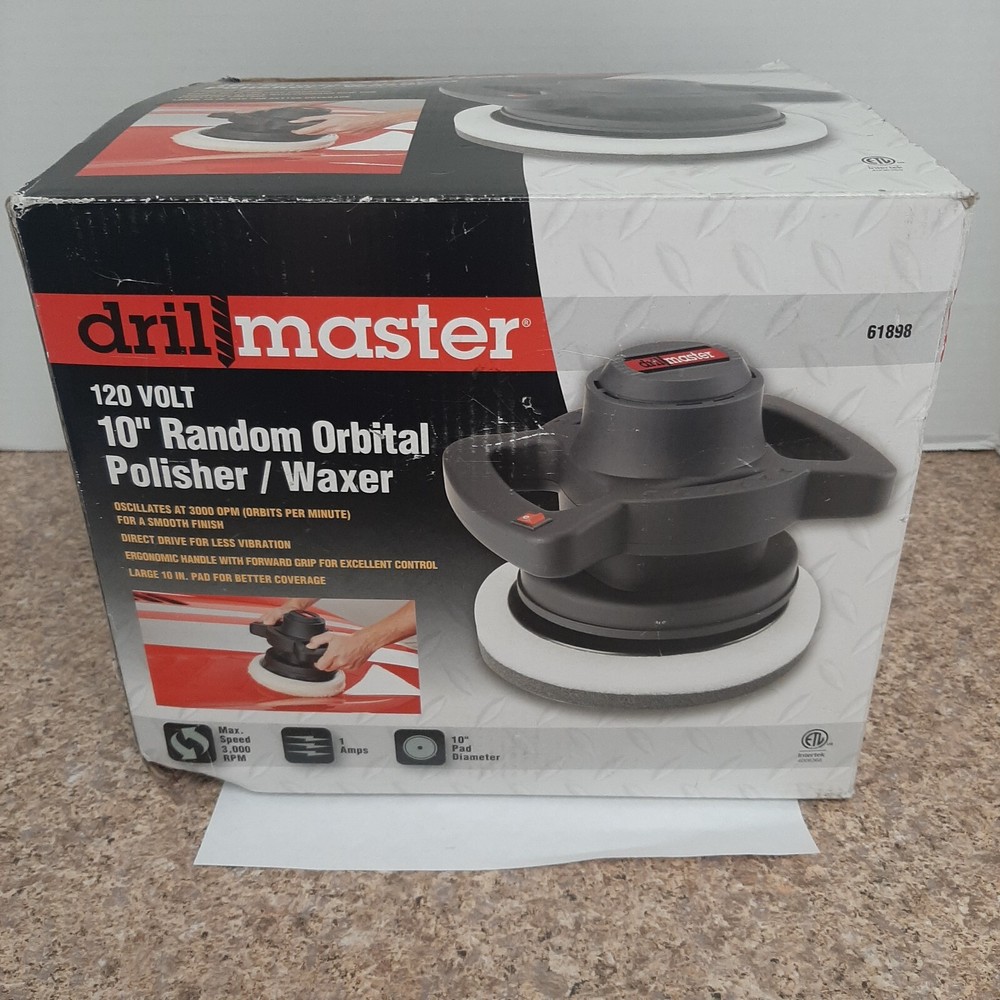 DRILL MASTER # 61898 120 VOLT 10" POLISHER WITH EXTRA'S ...PRICE SLASHED TODAY!