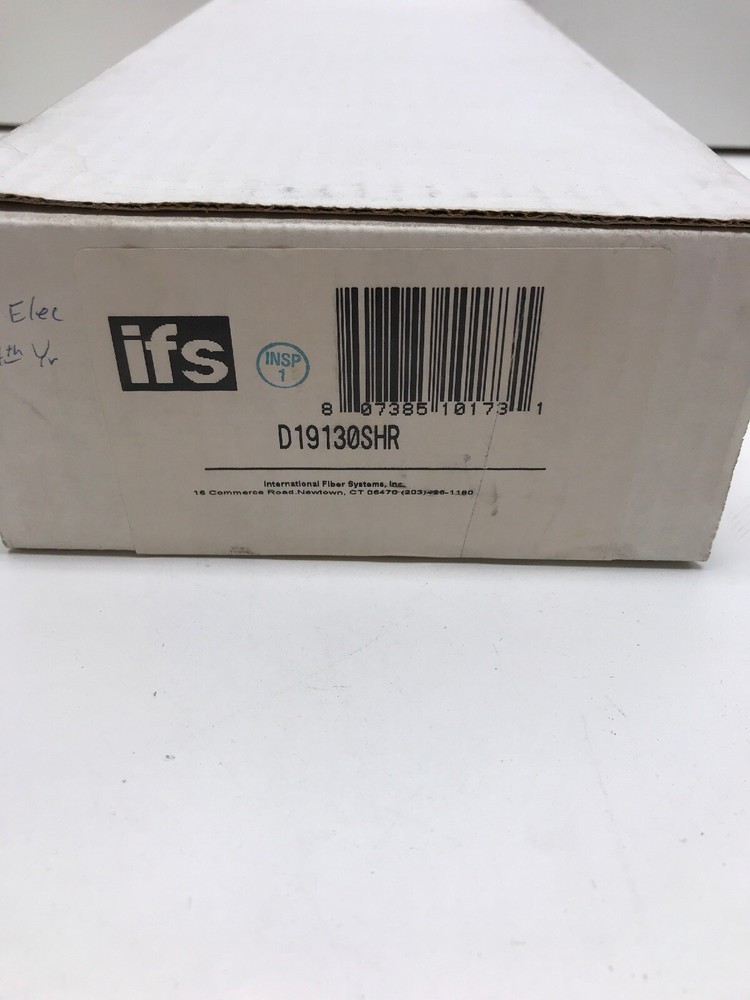 GE IFS D19130SHR RACK MOUNT DIGITAL SELF HEALING RING NIB