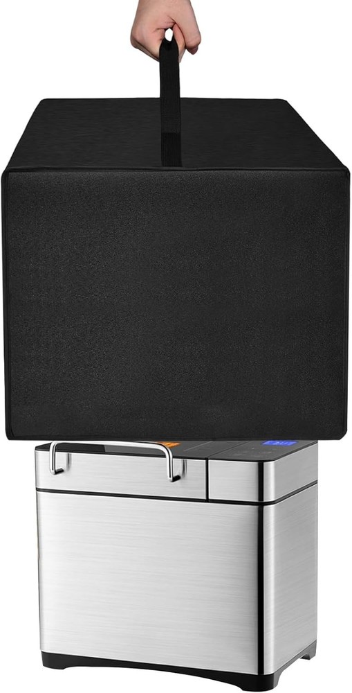 Bread Maker Cover Nylon Dust Protector for KBS 17-in-1 Bread Machine Black