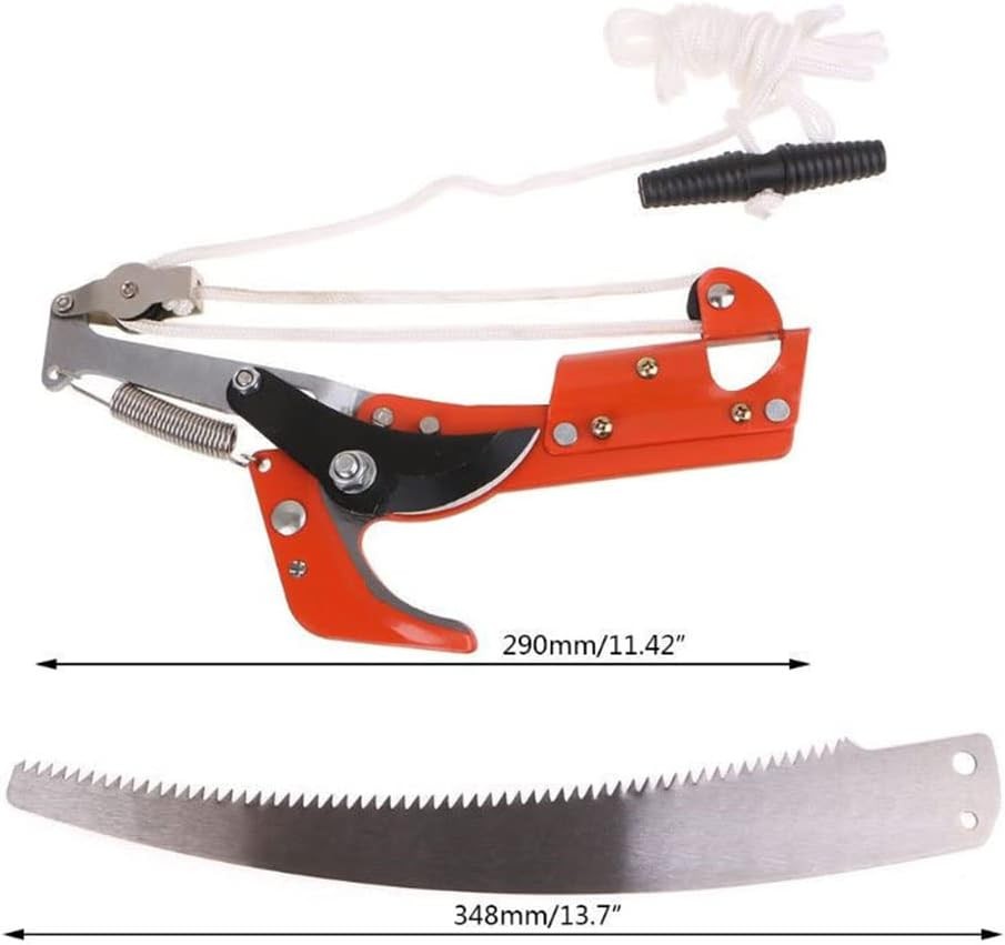 Extendable Pole Saw Branch Trimmer Pruner Head for Tree Trimming Pruning