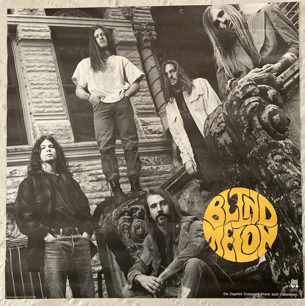 Blind Melon 1992 Promo Poster Shannon Hoon S