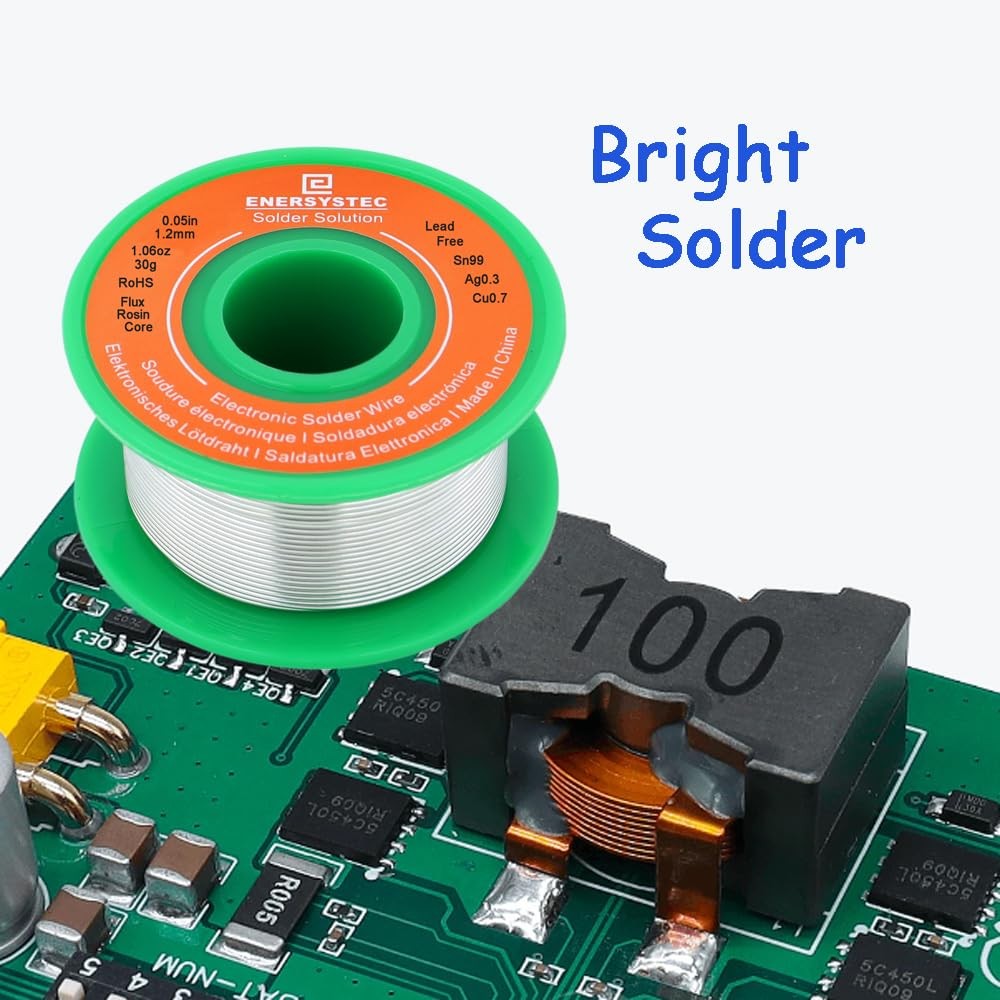 Lead Free Solder Wire Electronics Soldering Fast Melting Easy for...