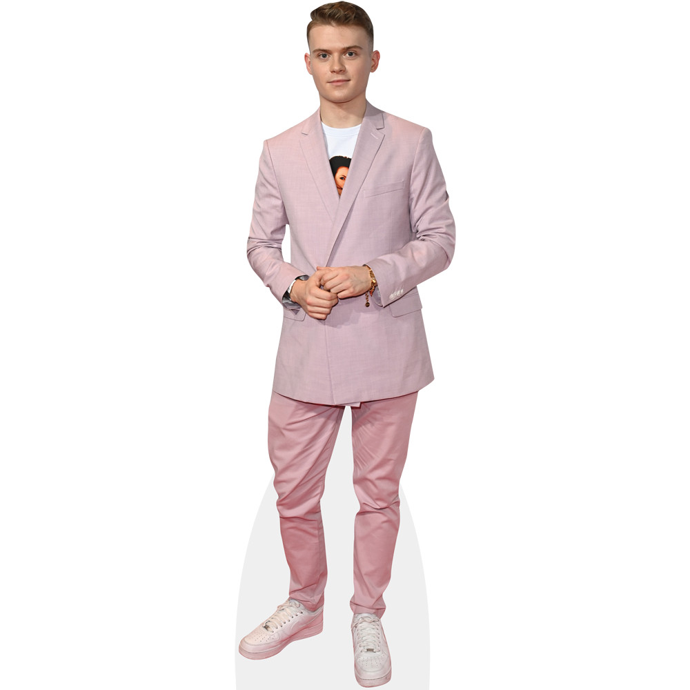 Max Balegde (Pink Suit) Mini Size Cutout