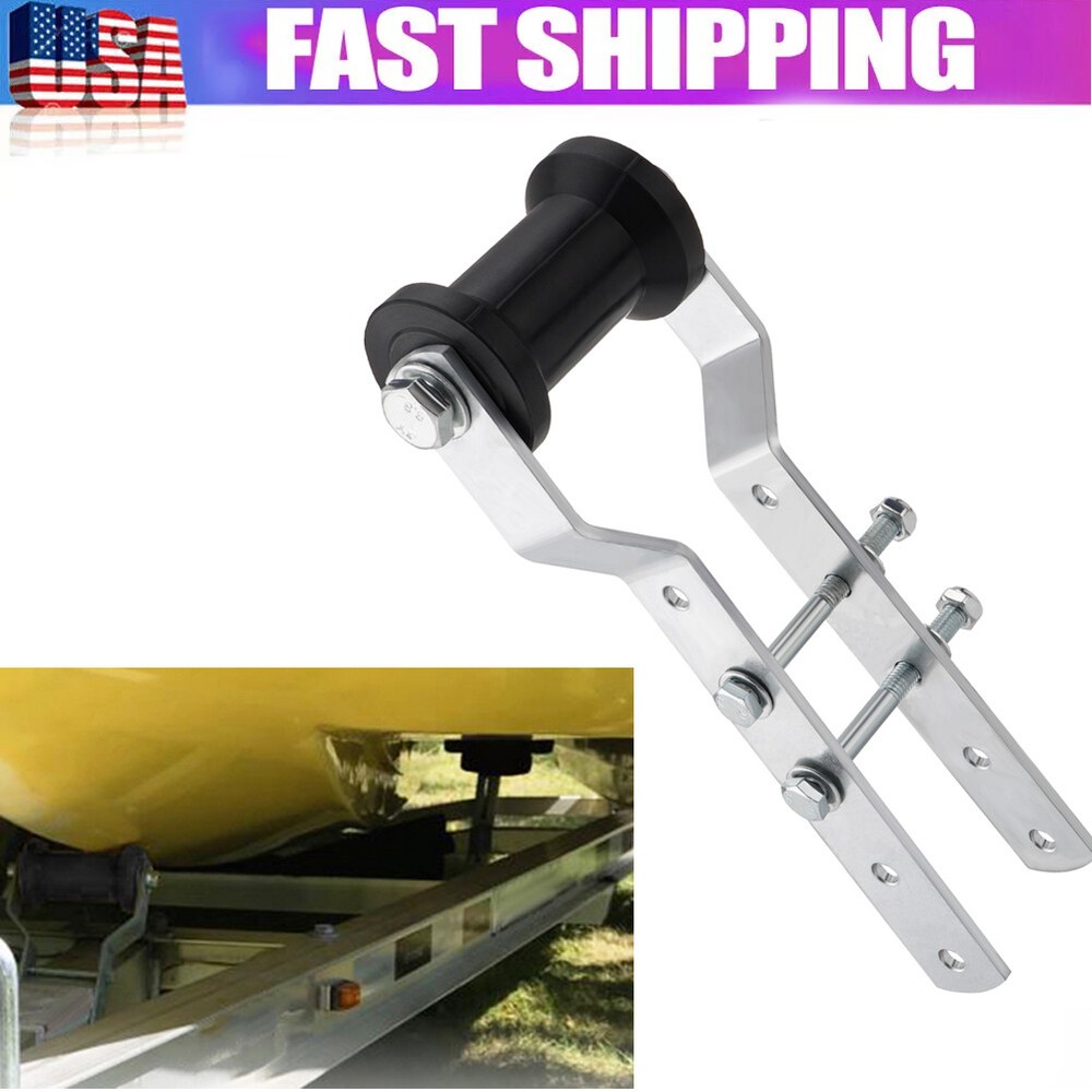 4" Adjustable Keel Roller Bracket Assembly for 2" Tongue Boat Replacement