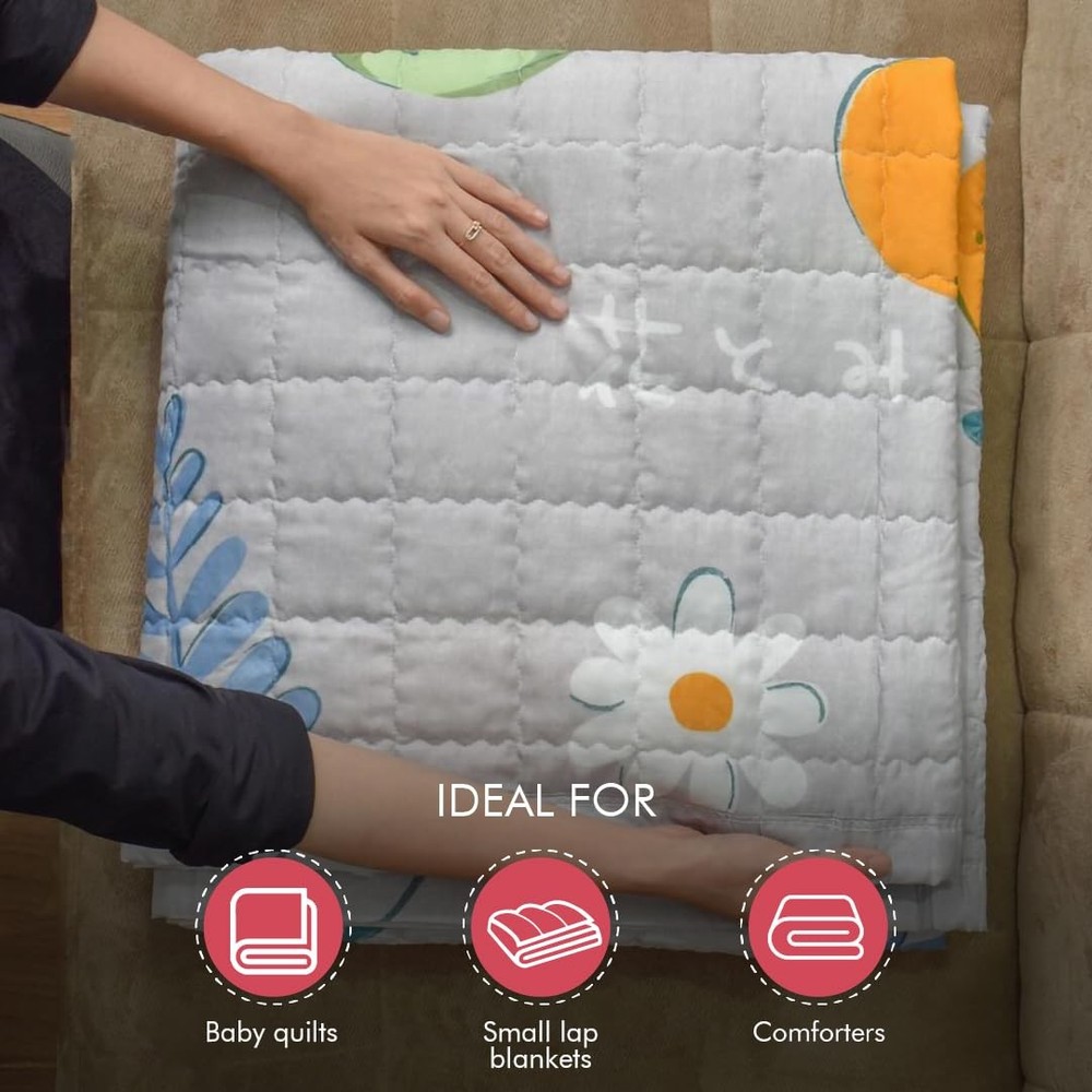 Polyester Quilt Batting for Quilting Large Lightweight Batting