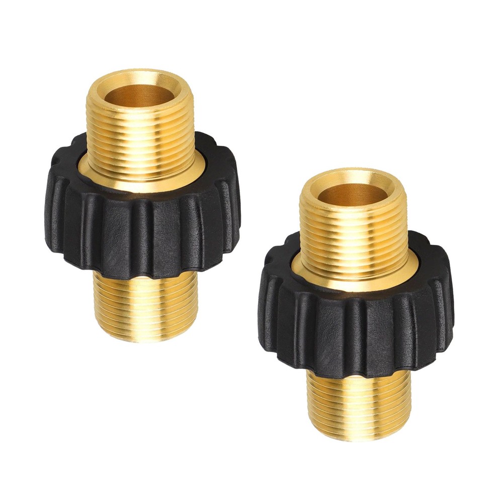 2pcs Pipe Hose Adapter Pressure Washer Connector With 14mm Inner Thread