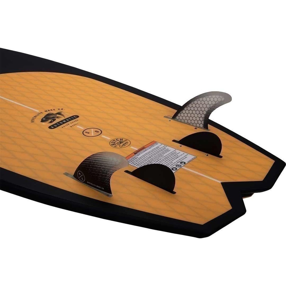 Hyperlite Automatic Wakesurfer Black/Mint 4ft 7in