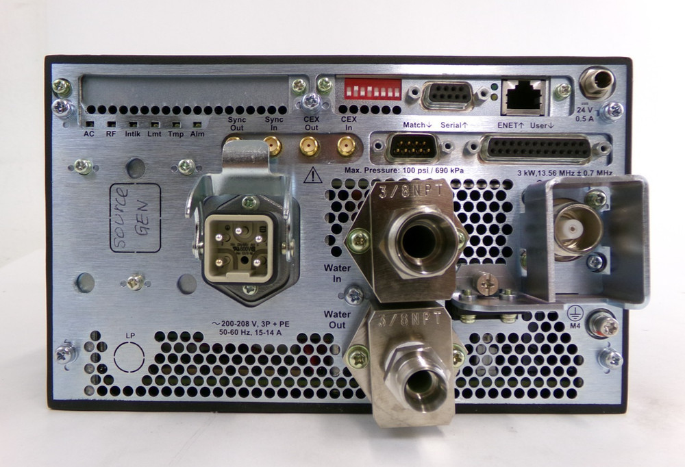 Paramount 3013 AE Advanced Energy 3156330-041 RF Generator Working Surplus